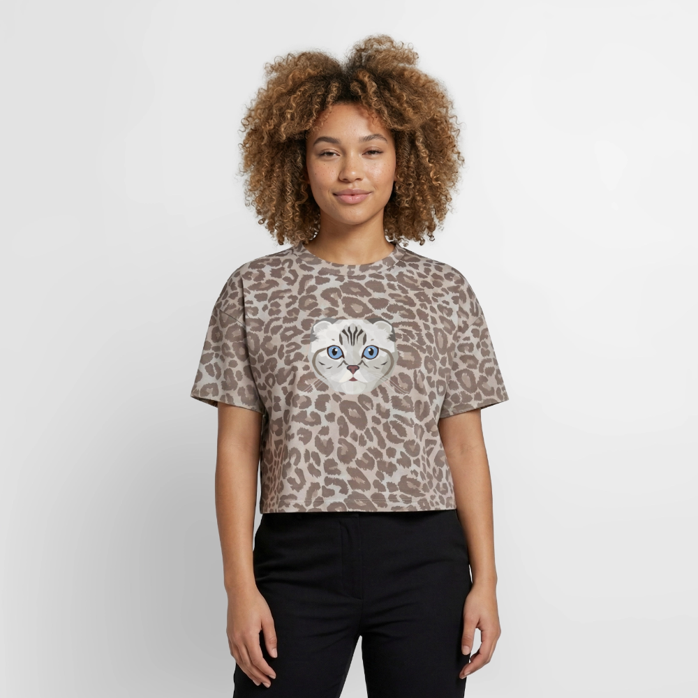Boxy Leo Premium Organic T-Shirt – Bild 2