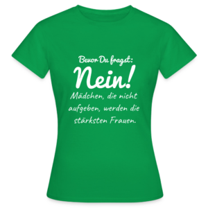 T-Shirt-Klassiker für Frauen aus 100 % Baumwolle