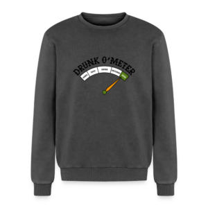 Relaxed Unisex Premium Acid-Washed Sweatshirt aus Baumwolle
