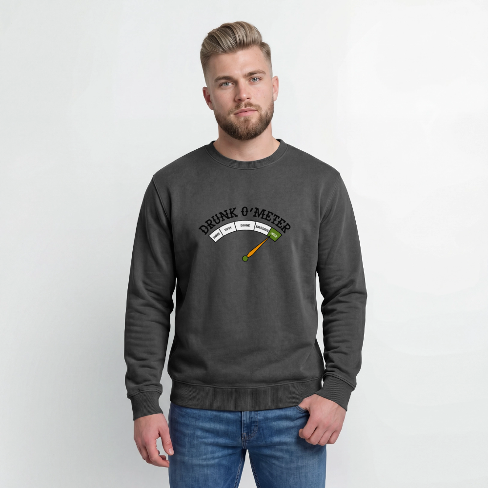 Unisex Acid-Washed Sweatshirt – Bild 3