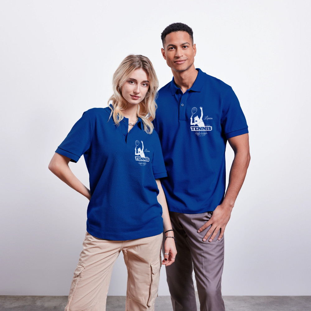 Unisex Tennis Bio-Poloshirt – Bild 2