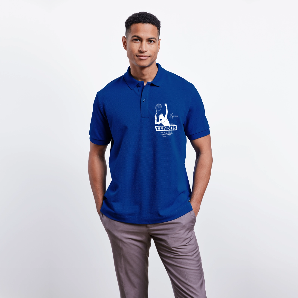 Unisex Tennis Bio-Poloshirt – Bild 3
