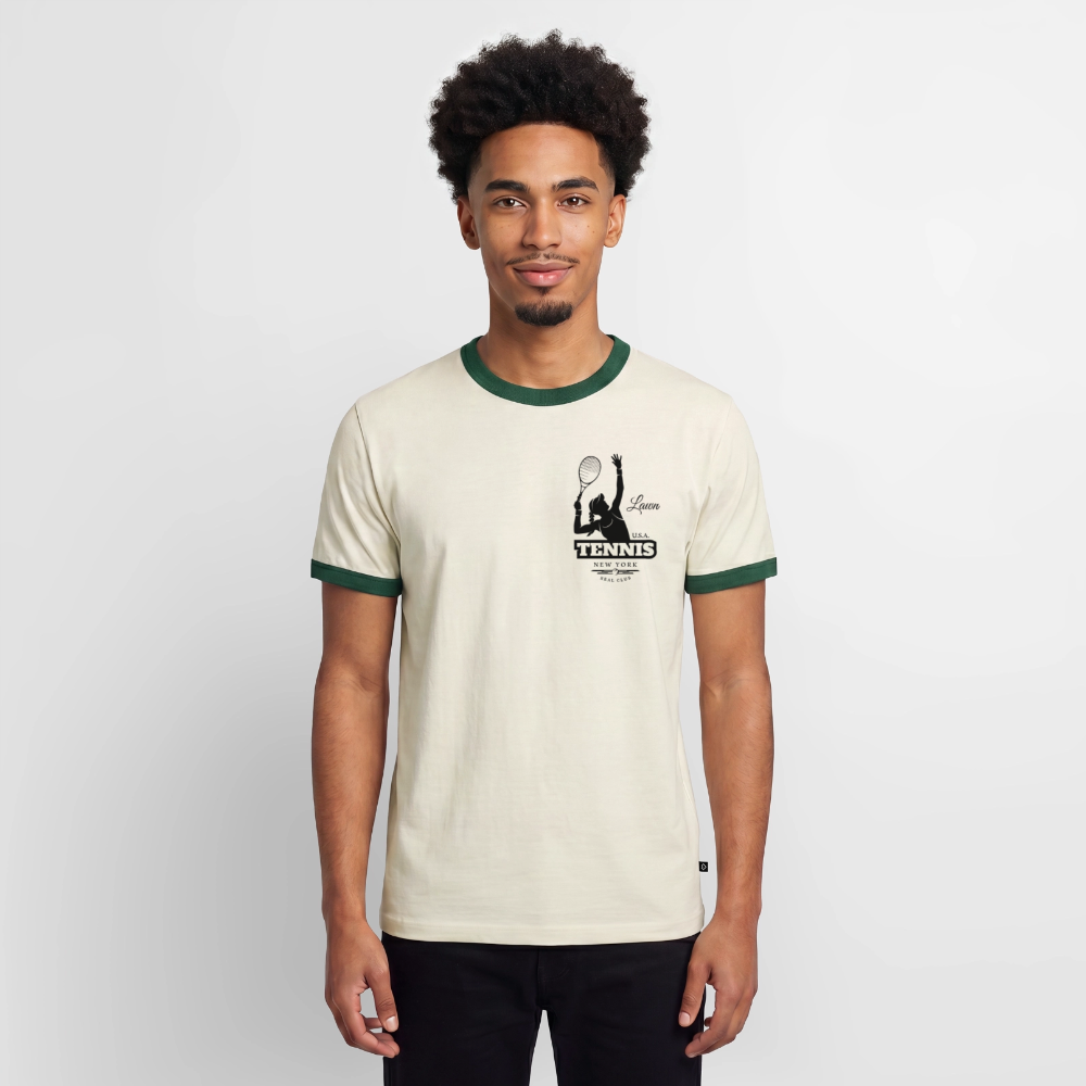 T-Shirt: Slim Fit Kontrast T-Shirt – Bild 2