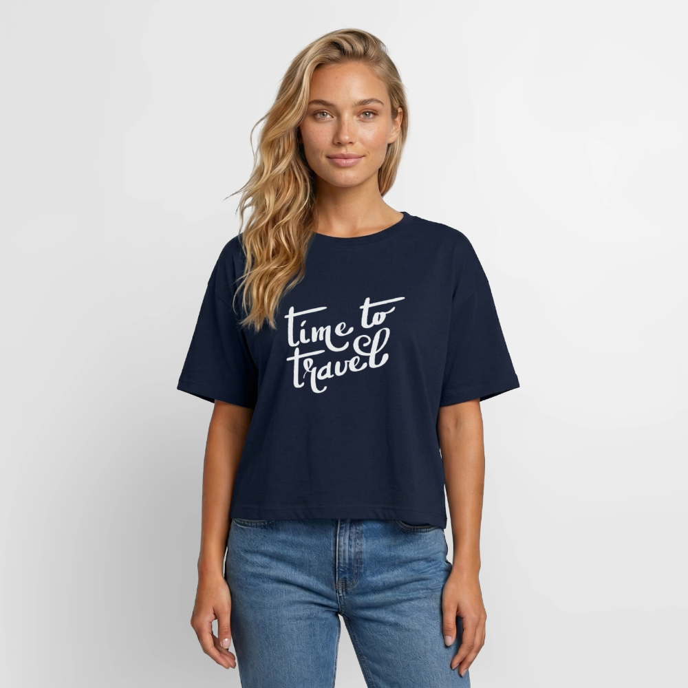 Cropped T-Shirt für Frauen – Bild 2