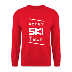 Langärmeliger Ski- & Snowboardpullover mit Motiv | Après-Ski