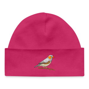 Babymütze Vogel Motiv aus Bio-Baumwolle | Weicher Interlock