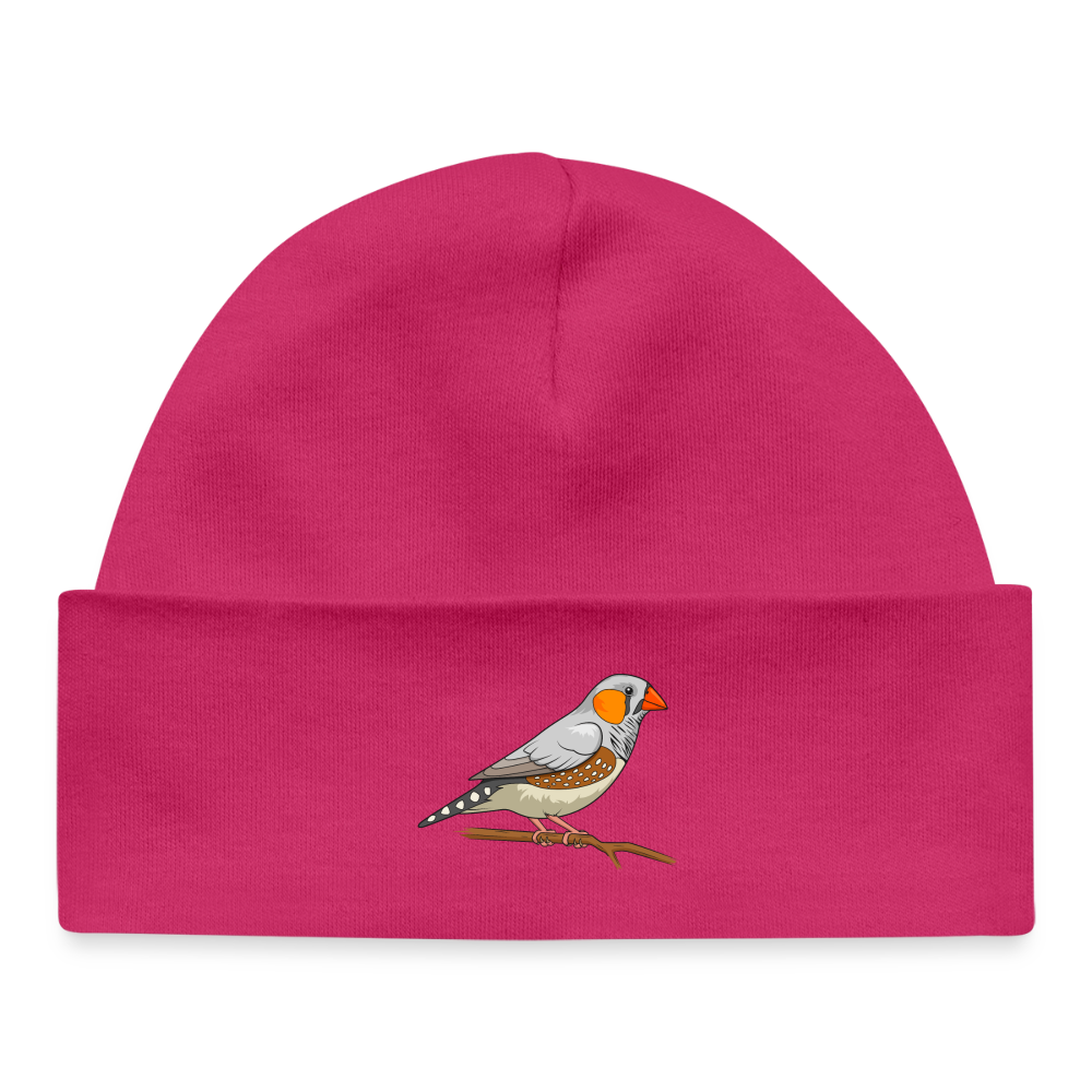 Babymütze Vogel Motiv aus Bio-Baumwolle | Weicher Interlock