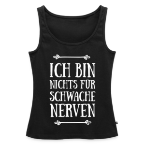 Tank Top Frauen mit Spruch | Premium Baumwolle & Fair