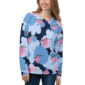 Unisex-Pullover mit Allover-Druck – Einzigartige Designs entdecken